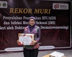 Lapas Kelas IIA Pekanbaru dan PERDOSKI Raih Rekor MURI Penyuluhan HIV/AIDS