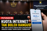 MK Putuskan Kuota Internet Tak Boleh Hangus, Sisa Kuota Wajib Bisa Dipakai Sampai Habis Tanpa Biaya Tambahan