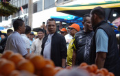 Hadir di Tengah Pasar, Muflihun Sapa Pedagang dan Pembeli dengan Hangat