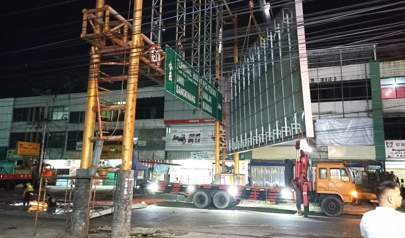 Bando Ilegal di Pekanbaru Dibongkar! Pemilik Diberi Waktu 3x24 Jam