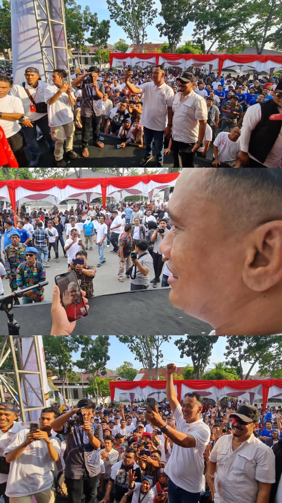 Massa GP2-GM Deklarasi Dukung Ganjar-Mahfud, Purwo Sudaryanto Sebut Tanda Kemenangan