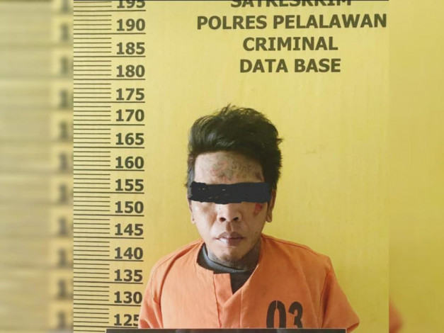 Alami Laka Tunggal, Seorang Pria di Pelalawan Ini Ditangkap Ketahuan Bawa Sabu