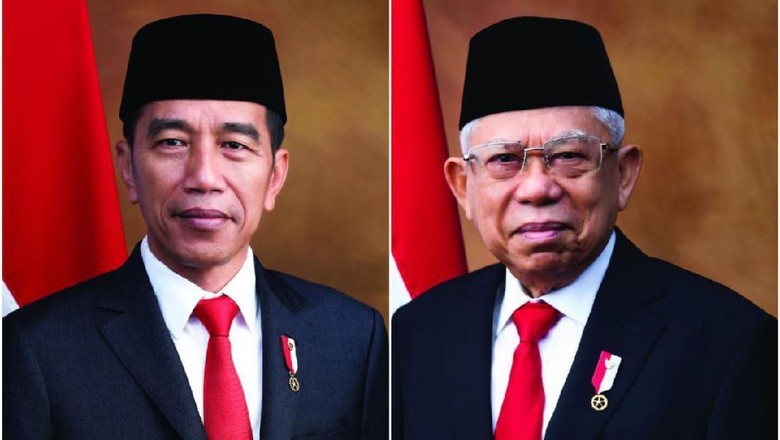 Jokowi-Ma'ruf Amin Resmi Menjadi Presiden-Wapres 2019-2024