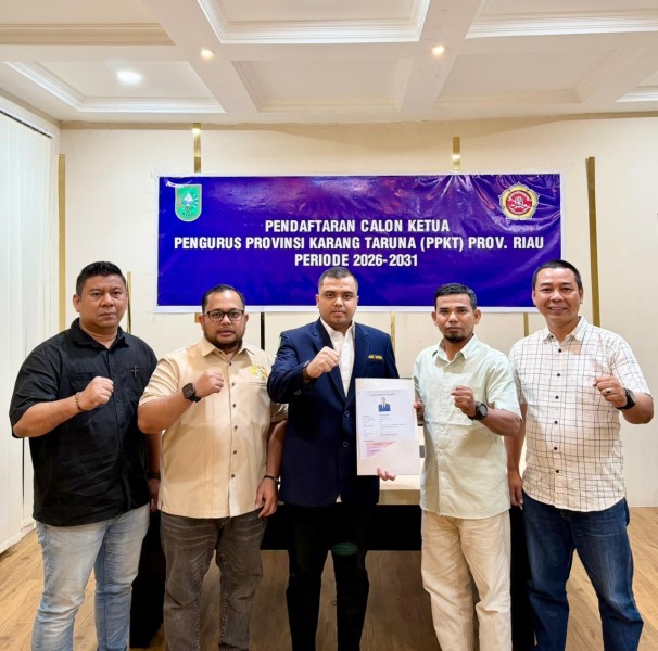 Didukung 12 Daerah, Muhammad Rahul Jadi Calon Tunggal Ketua Karang Taruna Riau