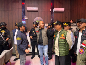 Jelang Ramadan, Polresta Pekanbaru dan Pemko Razia THM, Dua Wanita Positif Narkoba