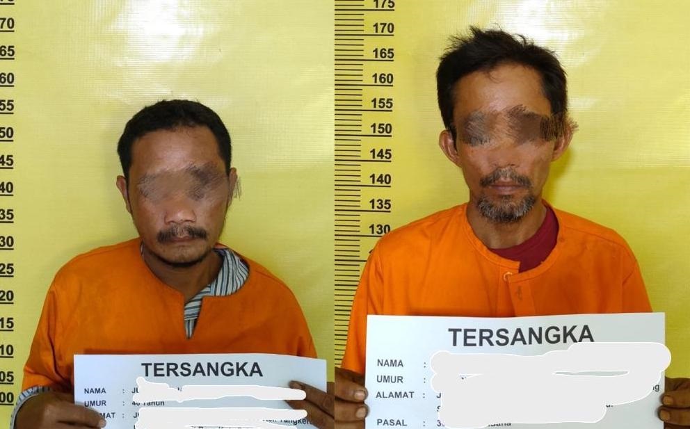 Polisi Ringkus Dua Orang Pelaku Pencurian Sepeda Motor di Pekanbaru