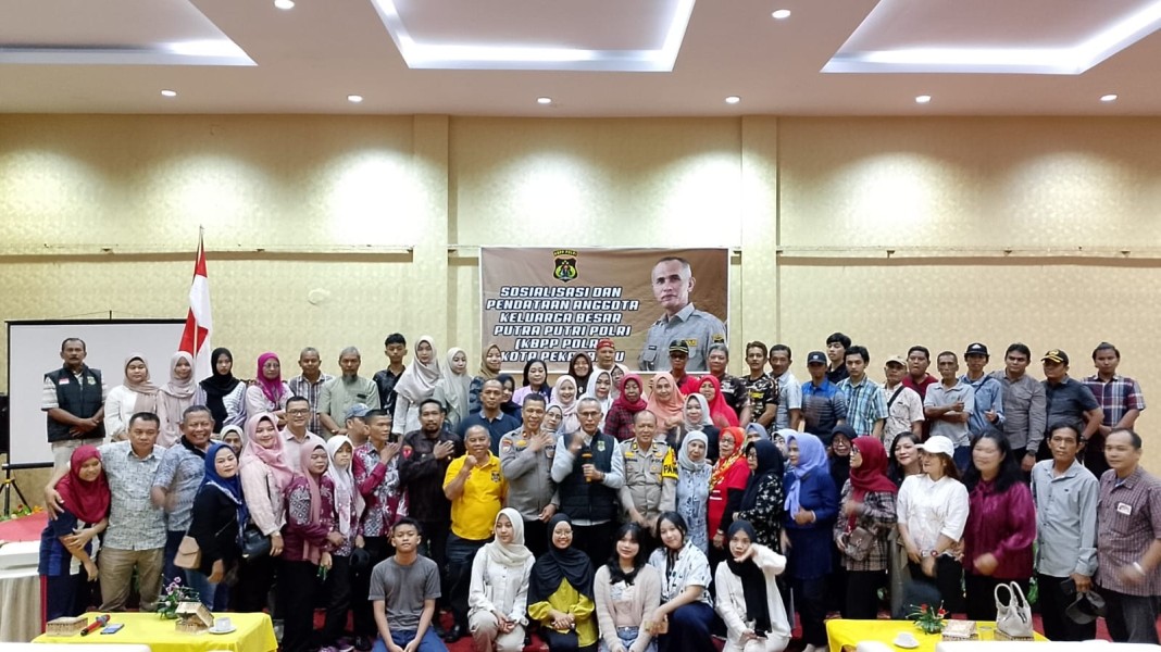 Silaturahmi KBPPP Pekanbaru 2025, Ratusan Putra-Putri Polri Hadir Penuh Kehangatan