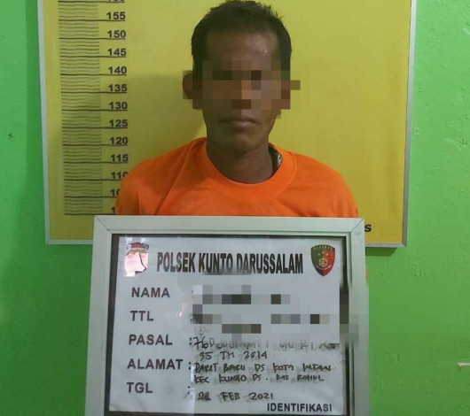 Remaja di Rohul 'Digarap' Ayah Kandung Puluhan Kali