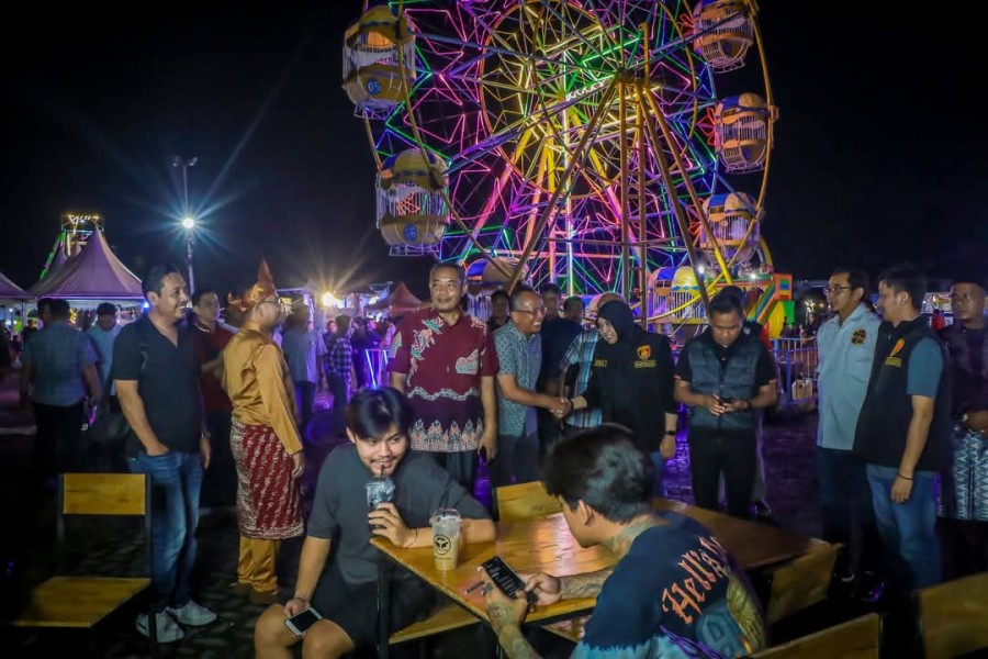 Pasar Rakyat di Sungai Siak Pekanbaru Diresmikan, Jadi Destinasi Wisata Baru