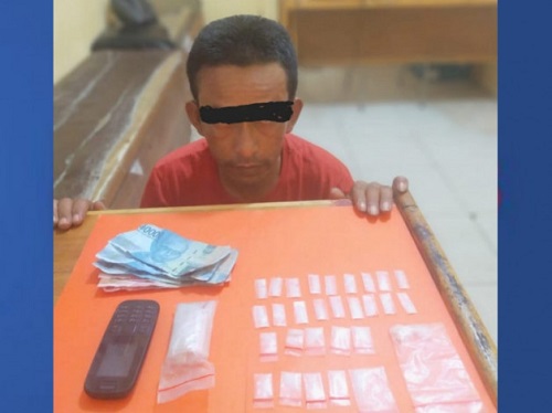 Lagi, Seorang Pengedar Sabu Ditangkap di Pelalawan