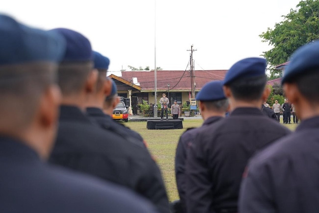 Brimob Adalah Harimau Tangguh, Kapolda Riau Tegaskan Loyalitas Pasukan Elit