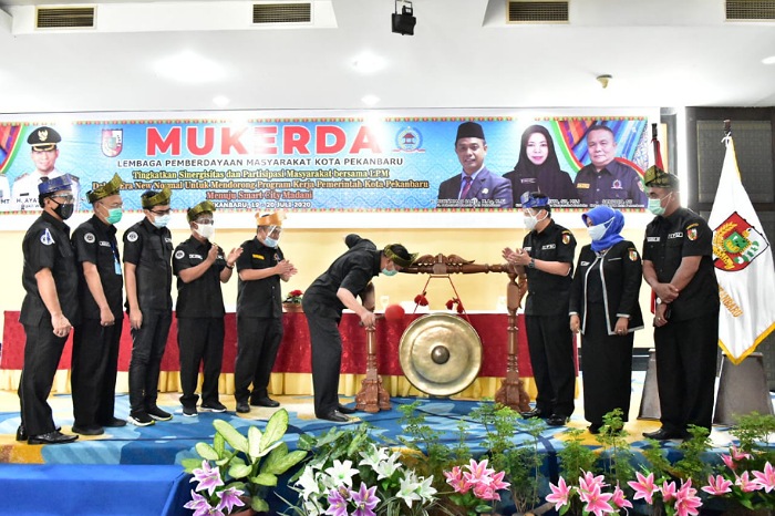 Dalam Mukerda, Ginda Sebut Keberadaan LPM Sangat Membantu Pemko