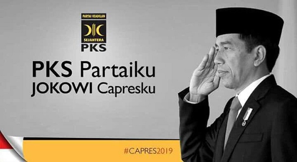Beredar Poster 'PKS Partaiku Jokowi Capresku', PKS: Itu Fitnah!