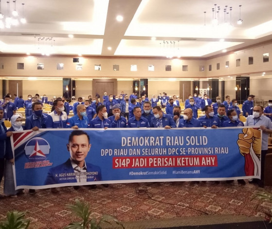 Dua Ketua DPC Demokrat di Riau Sempat Menyatakan Dukungan untuk AHY
