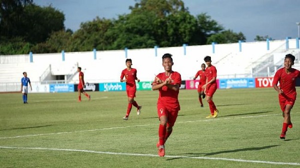 Hasil Piala AFF: Timnas Indonesia U-15 Kalahkan Filipina 4-0