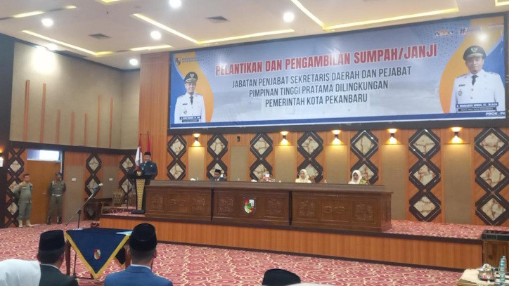 Rotasi Pejabat Pemko Pekanbaru Bukan Kabinet Baru, Begini Kata Agung Nugroho