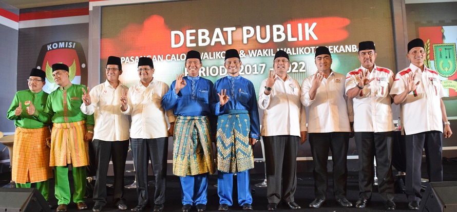 Full Video, Debat Publik Paslon Walikota dan Wakil Walikota Pekanbaru 2017 - 2022