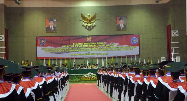 Presiden Jokowi Kukuhkan 1.921 Calon Pamong Praja IPDN