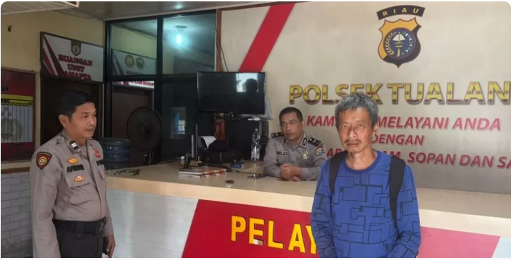 Diduga Jadi korban penipuan Lowongan Kerja Di facebook, Pria 44 Tahun Asal Jabar Terlantar di Perawang