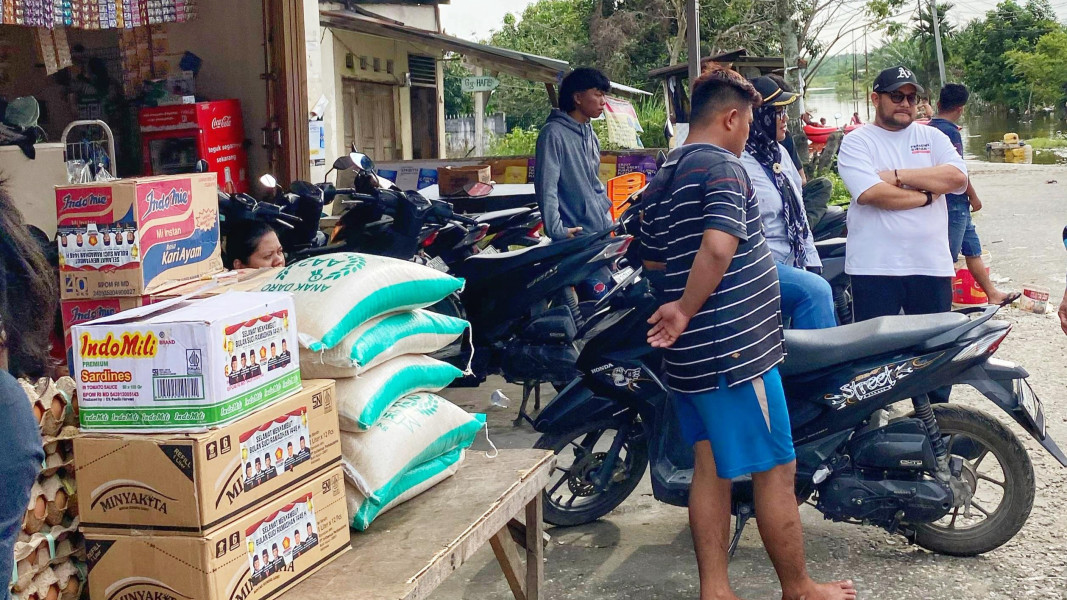 Andry Saputra Bantu Korban Banjir Rumbai: ''Saya Tak Akan Lupa Jasa Mereka''