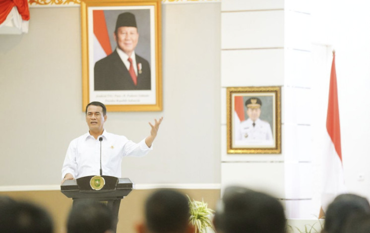 Riau Bersiap Jadi Lumbung Pangan, Mentan Canangkan Cetak Sawah 50.000 Hektare