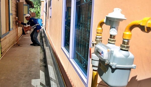 2017, Pekanbaru Dapat 3.500 Sambungan Gas Rumah Tangga