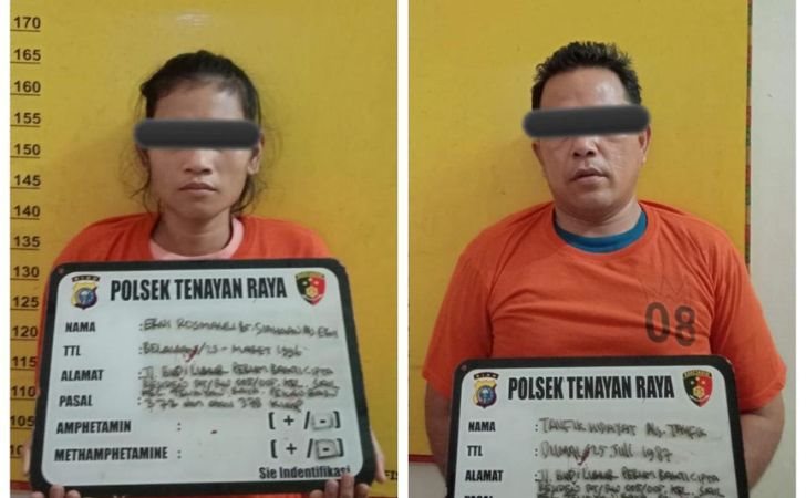 Modus COD, Pasangan Suami Istri di Pekanbaru Gelapkan Lima Ponsel demi Narkoba