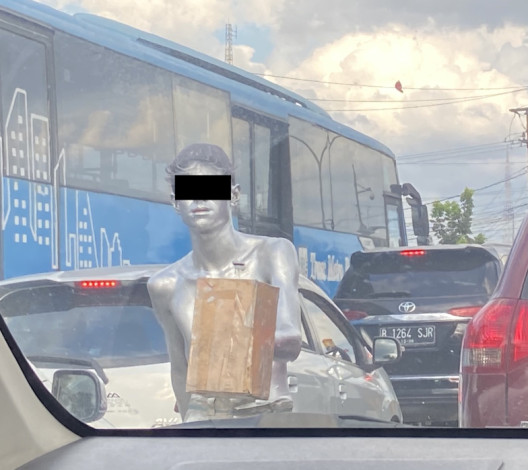 Gepeng dan Manusia Silver Kembali Marak di Pekanbaru, Pemko Diminta Konsisten Lakukan Penertiban