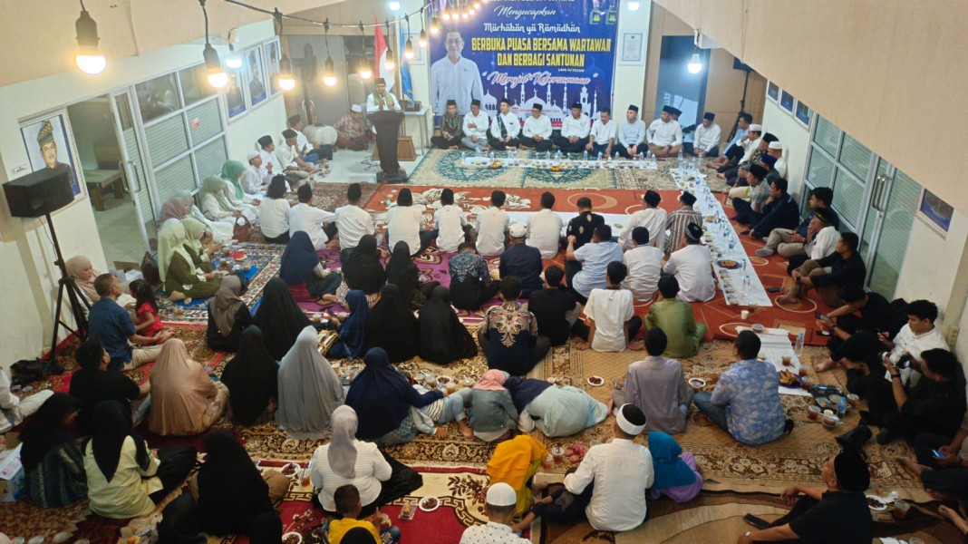 PWI Riau Gelar Buka Puasa Bersama, Perkuat Kebersamaan dan Integritas Wartawan
