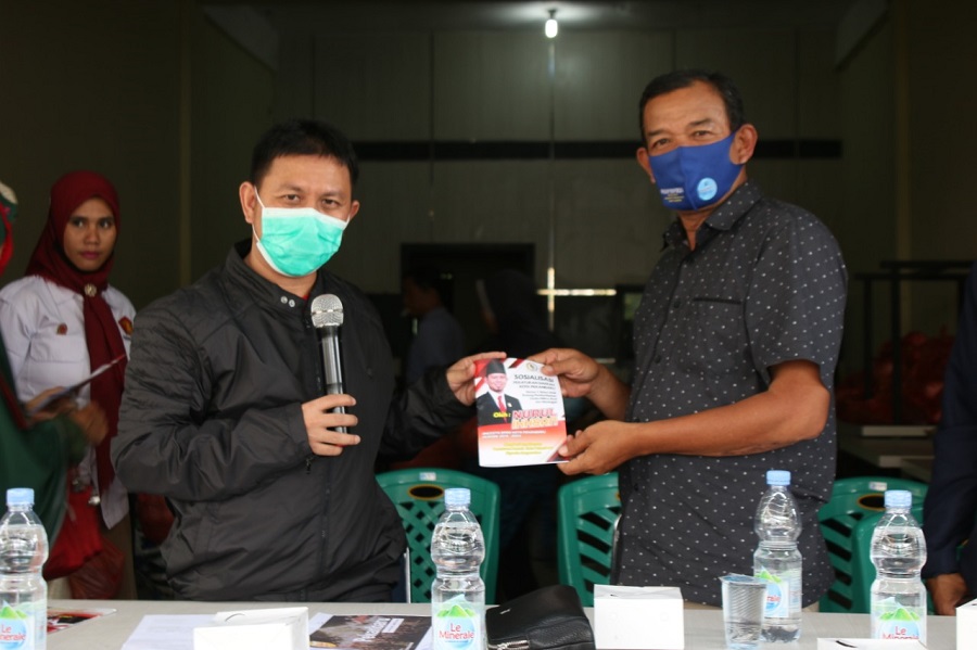 Sosper Anggota DPRD Nurul Ikhsan, Launcing Rumah UMKM