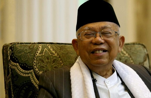 Ma'ruf Amin Yakin Tak Ada Ancaman ke Elite Pendukung Prabowo