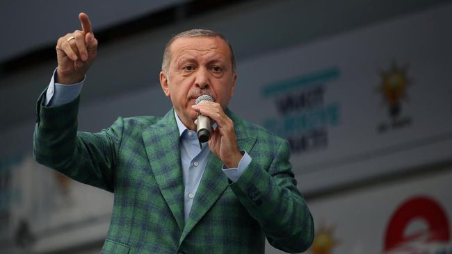 Erdogan Serukan Boikot Produk Elektronik AS