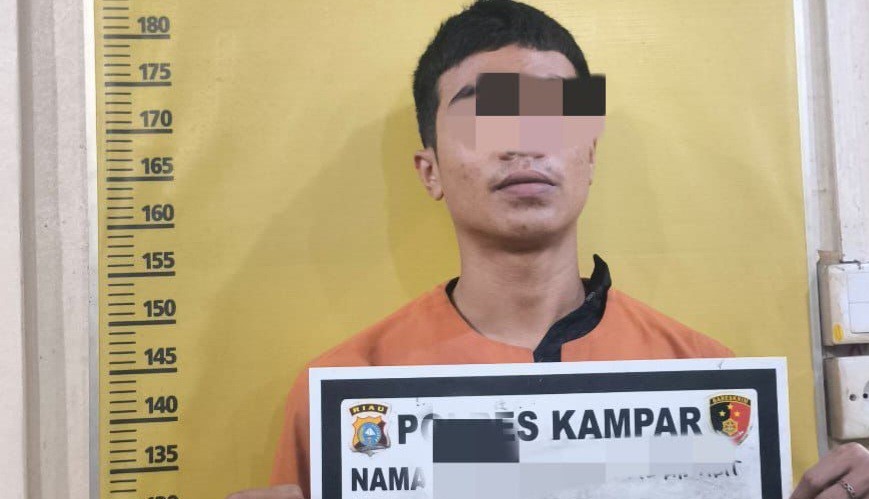 Remaja 19 Tahun di Kampar Diringkus, Pacarnya yang Masih di Bawah Umur Hamil 7 Bulan