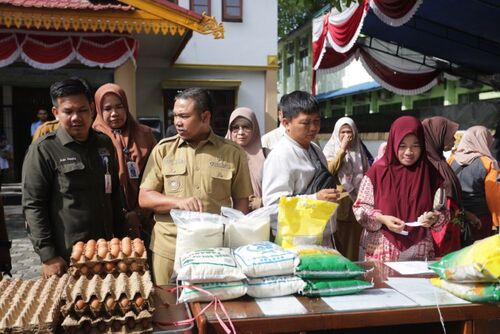 Pasar Murah Jadi Upaya Tekan Inflasi, Gubri Wahid Pastikan Stok Pangan Aman