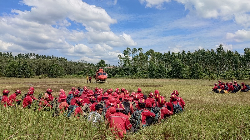 Komitmen PT Arara Abadi Tangani Karhutla, Latih RPK dan TRC Se-Riau
