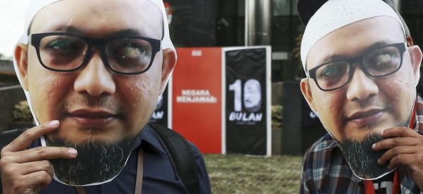 Sebelah Mata Novel dan 'Pil Pahit' untuk Tito hingga Jokowi