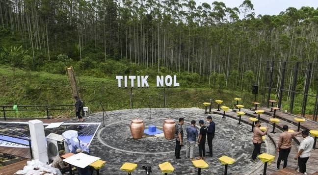 Gubri Bawa 2Kg Tanah Dari Masjid Tua di Riau ke IKN Nusantara