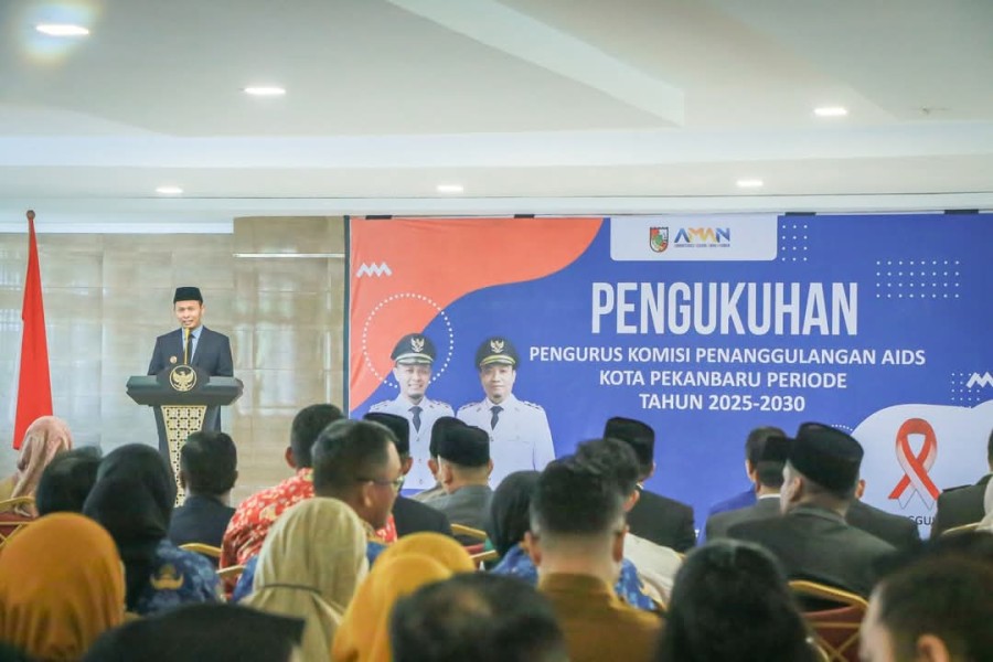Kasus HIV/AIDS di Pekanbaru Meningkat, Wali Kota Agung Nugroho Tekankan Pentingnya Pencegahan dan Edukasi