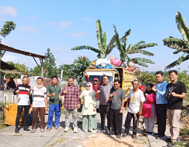Waspada DBD, Pemko Pekanbaru Giatkan Gotong Royong Massal di Tenayan Raya