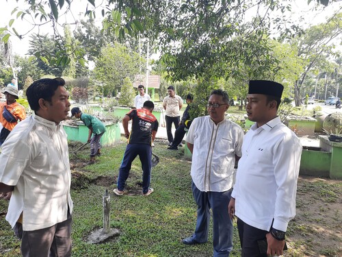 Enam Pohon Mahoni Dipindahkan, Akses Purna MTQ Pekanbaru Dibuka untuk Atasi Macet