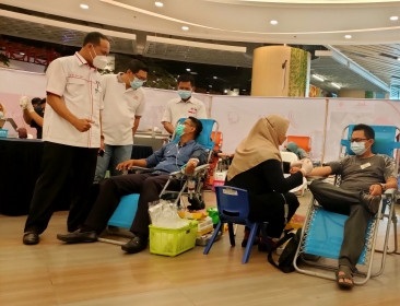 PMI dan Relawan Peduli Covid-19 dI Riau Targetkan Mencapai 1.000 Orang Pendonor