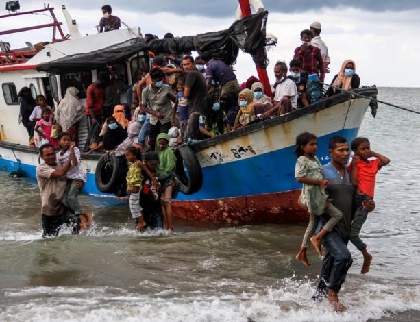 Pengungsi Rohingya Mulai Pindah ke Pekanbaru