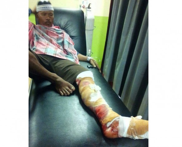 Warga Kampar Diserang Buaya Liar Di Sungai Siak Pecah