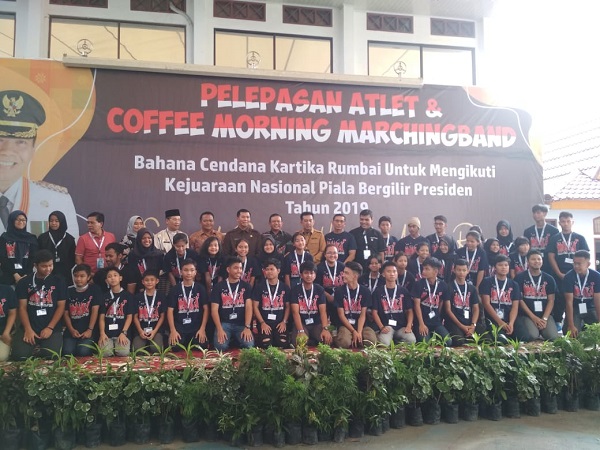 Tampil di Kejurnas Piala Bergilir Presiden 2019 di Jakarta, Ini Pesan Walikota ke Tim BCK Rumbai