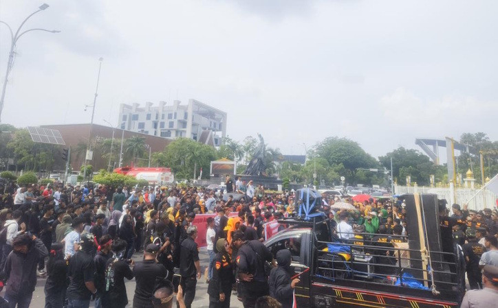 Laskar Melayu Bersatu dan Mahasiswa Desak Penertiban Hutan TNTN, Tangkap Bos Sawit Ilegal!