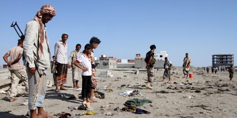 Bom Bunuh Diri di Aden, 40 Tentara Tewas