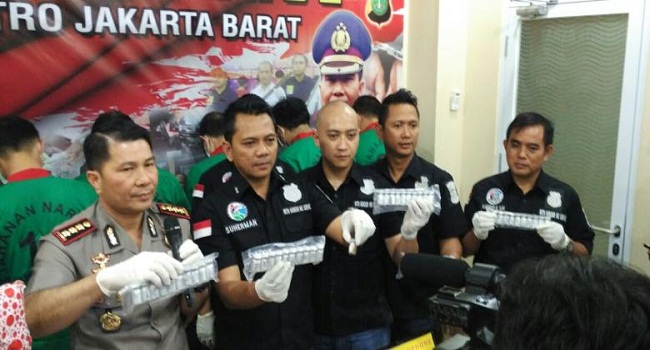 Polisi Sita Jenis Narkoba yang Dikonsumsi Kalangan Eksekutif