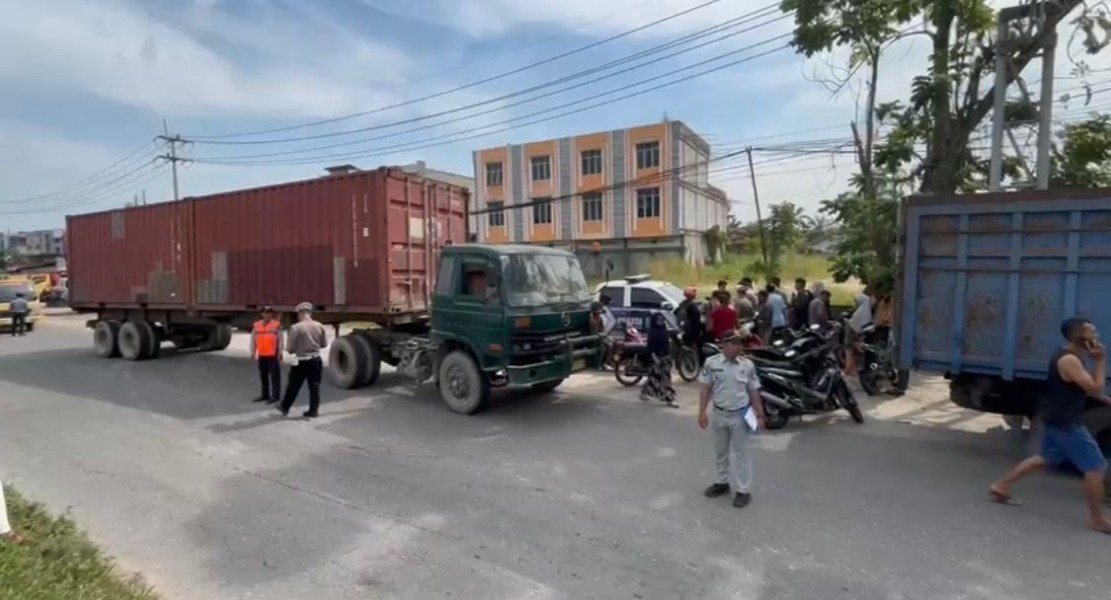 Truk ODOL Dilarang Masuk Kota Pekanbaru di Luar Jam Operasional, Ini Aturannya