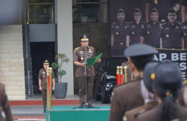 Peringatan Hari Bela Negara ke-77 di Kejati Riau, Tekankan Ancaman Siber dan Bencana Alam