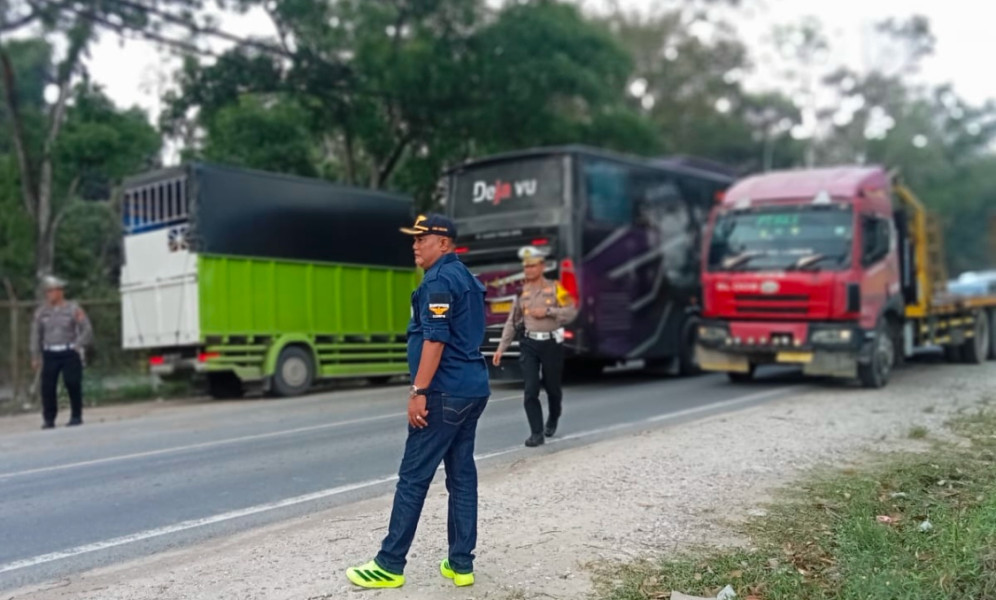 Razia ODOL di Pekanbaru: Puluhan Kendaraan Ditilang, Travel Gelap Disikat